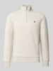 Polo Ralph Lauren Troyer o kroju relaxed fit z mieszanki bawełny Średnioszary