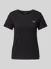 Tom Tailor Denim Regular Fit T-Shirt aus reiner Baumwolle Black