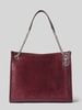 Lauren Ralph Lauren Shopper aus Rindsleder mit Label-Applikation Bordeaux