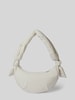 LEFRIK Handtasche mit Knotendetails Modell 'BIWA' Weiss