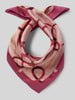 Guess Seidenschal mit eingefassten Abschlüssen Modell 'FOULARD' Pink