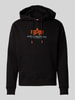 Alpha Industries Hoodie mit Kapuze Black