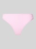 ORGANIC BASICS String in Ripp-Optik Rosa