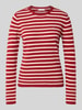Tommy Hilfiger Slim fit gebreide pullover van zuivere wol Rood