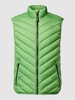 Tom Tailor Bodywarmer met opstaande kraag Grasgroen