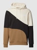 PUMA PERFORMANCE Hoodie mit Colour-Blocking-Design Mittelbraun