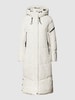 khujo Lange jas met capuchon, model 'SONJE' Offwhite