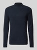 Drykorn Gebreide pullover met opstaande kraag, model 'ZAYYN' Marineblauw