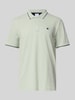 CHAMPION Regular Fit Poloshirt mit Logo-Stitching Mint