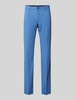 s.Oliver BLACK LABEL Tapered fit pantalon met persplooien Blauw