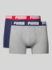 Puma Trunks mit Label-Detail im 2er-Pack Dunkelblau