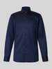 ETERNA Slim Fit Business-Hemd mit Kentkragen Marine