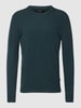 Matinique Strickpullover aus Kaschmir Modell 'MAmordy' Dunkelgrün