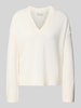 My Essential Wardrobe Gebreide pullover met kasjmier Offwhite