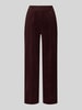 OPUS PANTS Stoffen broek met elastische band, model 'Mucia' Bordeaux
