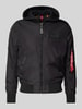 Alpha Industries Jacke mit Label-Patch Black