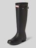 Hunter Gummistiefel mit Label-Badge Black