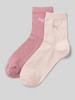 PUMA Socken mit Label-Print im 2er-Pack Pink