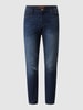 Jack & Jones Slim Fit Jeans im 5-Pocket-Design Modell 'Glenn' Jeansblau