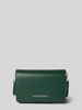 VALENTINO BAGS Handtasche mit Label-Applikation Modell 'EMBER' Dunkelgruen