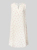 Fransa Knielanges Kleid mit Tunikakragen Modell 'Bobbi' Rot