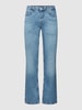 REVIEW Straight Fit Jeans Blau