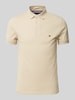 Tommy Hilfiger Slim Fit Poloshirt mit Logo-Stitching Modell '1985' Beige