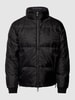 Emporio Armani Daunenjacke mit Stehkragen Black