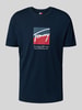 Tommy Jeans Regular Fit T-Shirt aus reiner Baumwolle Marine