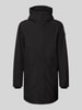 Didriksons parka o kroju regular fit z kapturem model 'Kenny' Czarny