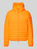 SAVE THE DUCK Steppjacke mit Kapuze Modell 'HELIOS' Neon Orange