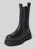 Copenhagen Stiefel aus echtem Leder mit Logo-Detail Black