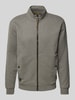 camel active Sweatjacke mit seitlichen Eingrifftaschen Anthrazit