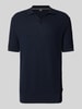 BOSS Koszulka polo o kroju regular fit z czystej bawełny model 'NATALO' Granatowy