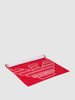 Emporio Armani Strandtuch aus Frottee Rot