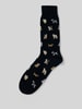 PAUL SMITH Socken mit geripptem Abschluss Black