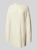 Only Gebreide mini-jurk met turtleneck, model 'KATIA' Beige