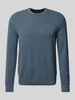 Marc O'Polo Regular fit pullover van puur katoen  Blauw