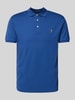 Polo Ralph Lauren Poloshirt mit Label-Stitching Petrol