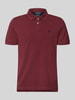 MCNEAL koszulka polo o kroju regular fit z wyhaftowanym logo Ciemnoczerwony