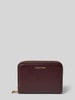CK Calvin Klein Portemonnee met logoprint, model 'Flap' Bordeaux