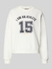 Marc O'Polo DENIM Relaxed fit sweatshirt van puur katoen Offwhite