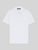 BOSS Regular Fit Poloshirt aus Baumwolle-Seiden-Mix Modell 'PARRIS' - BECKHAM x BOSS Weiss