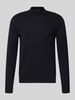 JOOP! COLLECTION Regular fit pullover van pure scheerwol model 'Davide' Marineblauw