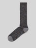 PAUL SMITH Socken mit Strukturmuster Modell 'HECTOR' Mittelgrau