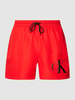 Calvin Klein Underwear Zwembroek en strandlaken in een set Rood