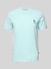 Blend T-Shirt mit Stitching-Detail Modell 'JEPPE' Hellblau