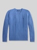 Polo Ralph Lauren Regular Fit Pullover aus Woll-Kaschmir-Mix Jeansblau