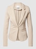 ICHI Blazer mit Reverskragen und Strukturmuster Modell 'KATE' Sand