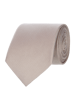Blick Krawat z czystego jedwabiu (6,5 cm) Ziemisty brązowy